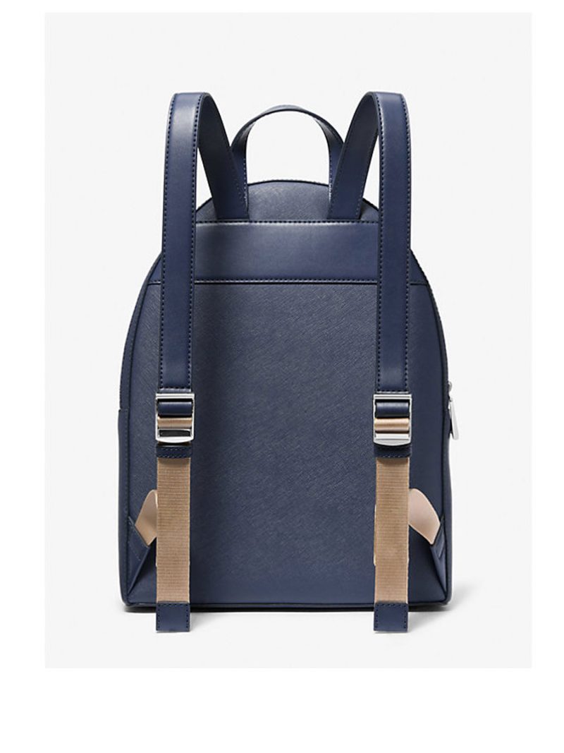 MICHAEL KORS Sally Medium 2-in-1 Saffiano Leather Backpack - Image 3