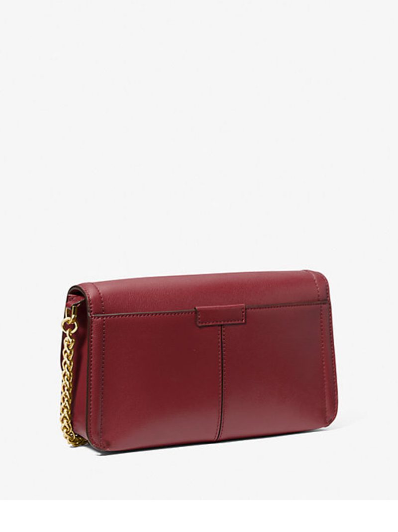 MICHAEL Michael Kors Sonia Medium Leather Shoulder Bag - Image 3