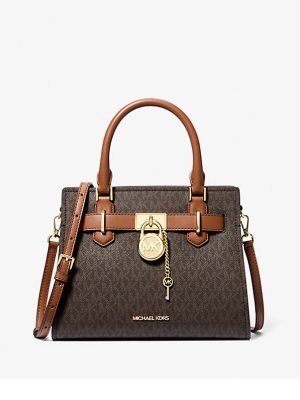 MICHAEL Michael Kors Hamilton Small Logo Satchel