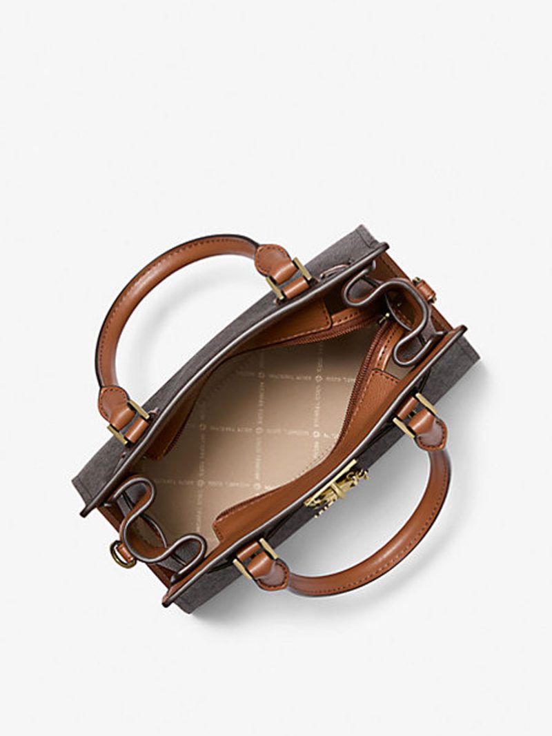 MICHAEL Michael Kors Hamilton Small Logo Satchel - Image 2