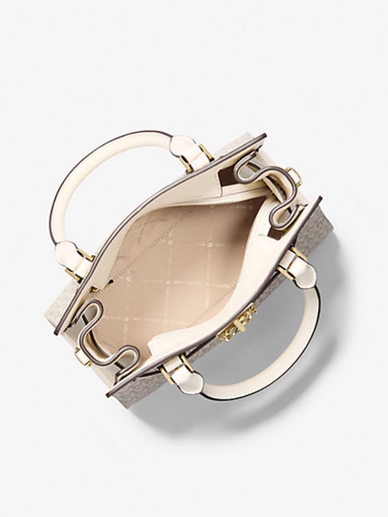 MICHAEL Michael Kors Hamilton Small Logo Satchel - Image 2