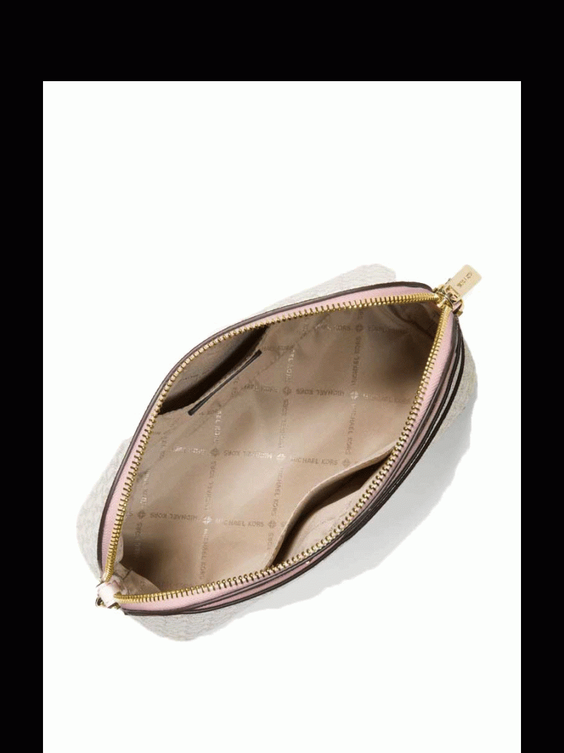 MICHAEL Michael Kors Jet Set Travel Medium Logo Dome Crossbody Bag - Image 2