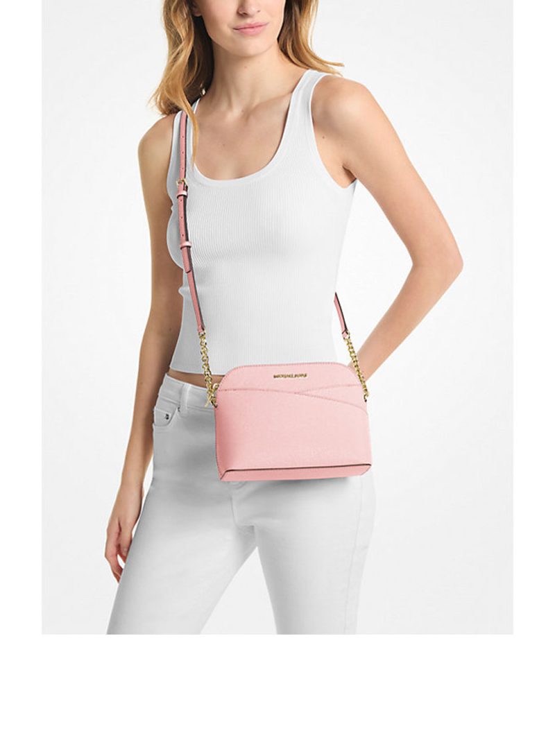 MICHAEL Michael Kors Jet Set Travel Medium Dome Crossbody (AS IS) - Image 3