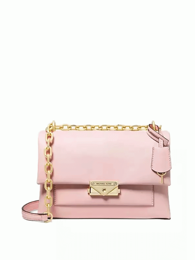 MICHAEL Michael Kors Cece Medium Faux Leather Shoulder Bag