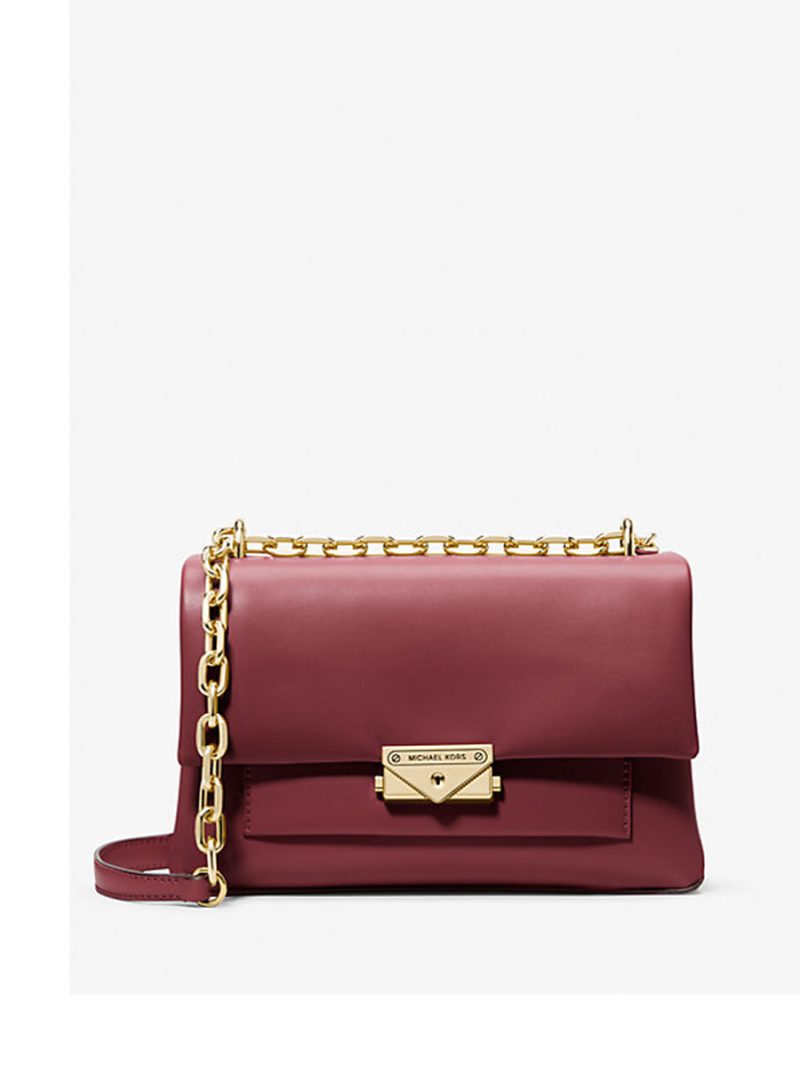 MICHAEL Michael Kors Cece Medium Faux Leather Shoulder Bag