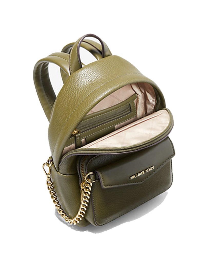 MICHAEL Michael Kors Maisie Extra-Small Pebbled Leather 2-in-1 Backpack - Image 2
