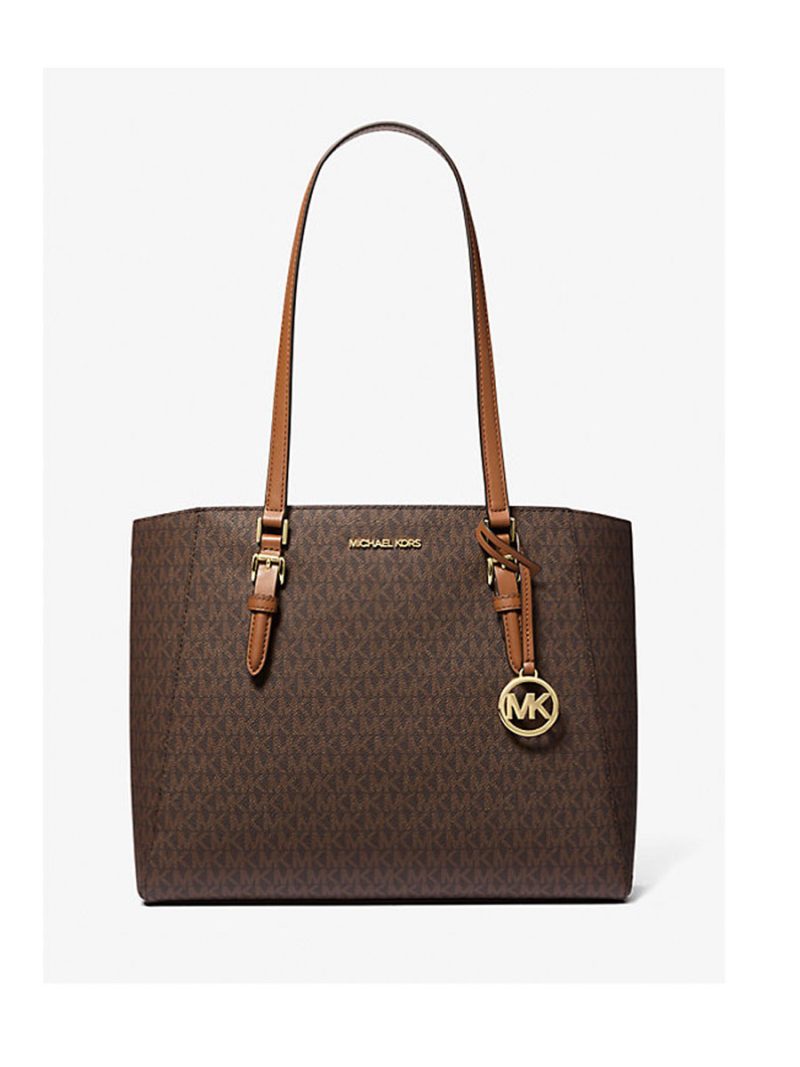 MICHAEL KORS Charlotte Large 3-in-1 Signature Logo Tote Bag