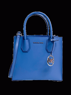 MICHAEL Michael Kors Mercer Medium Pebbled Leather Crossbody Bag