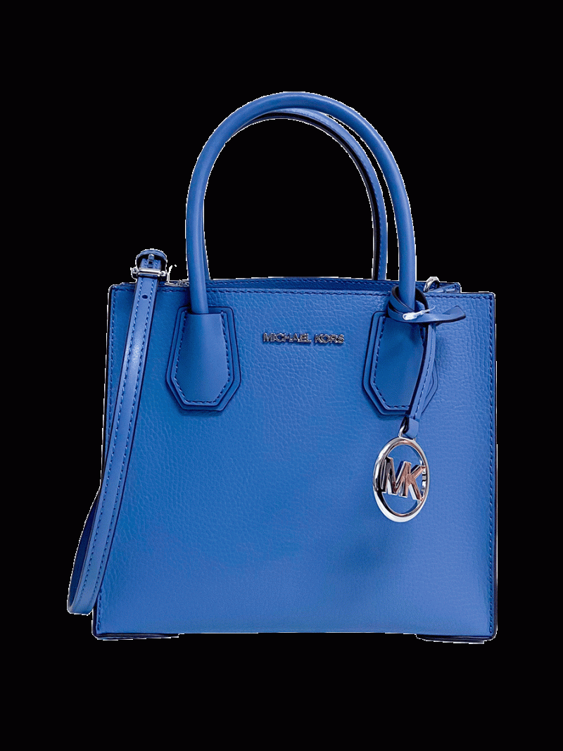 MICHAEL Michael Kors Mercer Medium Pebbled Leather Crossbody Bag