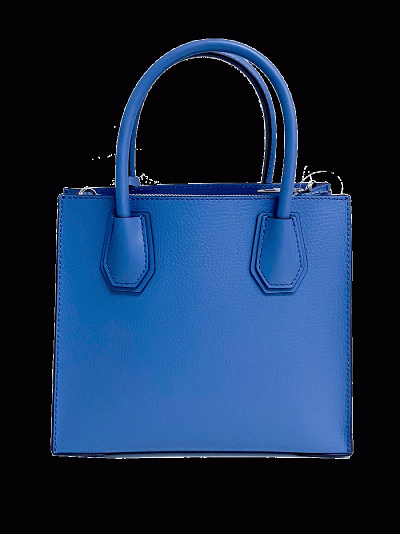 MICHAEL Michael Kors Mercer Medium Pebbled Leather Crossbody Bag - Image 3