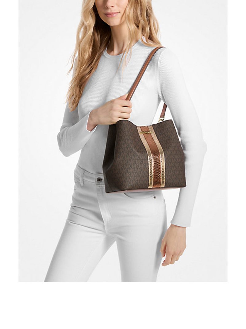 MICHAEL Michael Kors Whitney Medium Quilted Tote Bag - Image 16