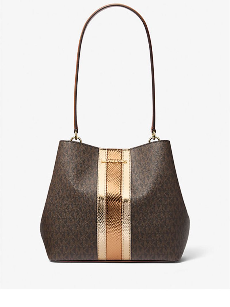 MICHAEL Michael Kors Whitney Medium Quilted Tote Bag - Image 14