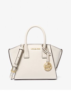 MICHAEL Michael Kors Avril Extra-Small Leather and Suede Satchel