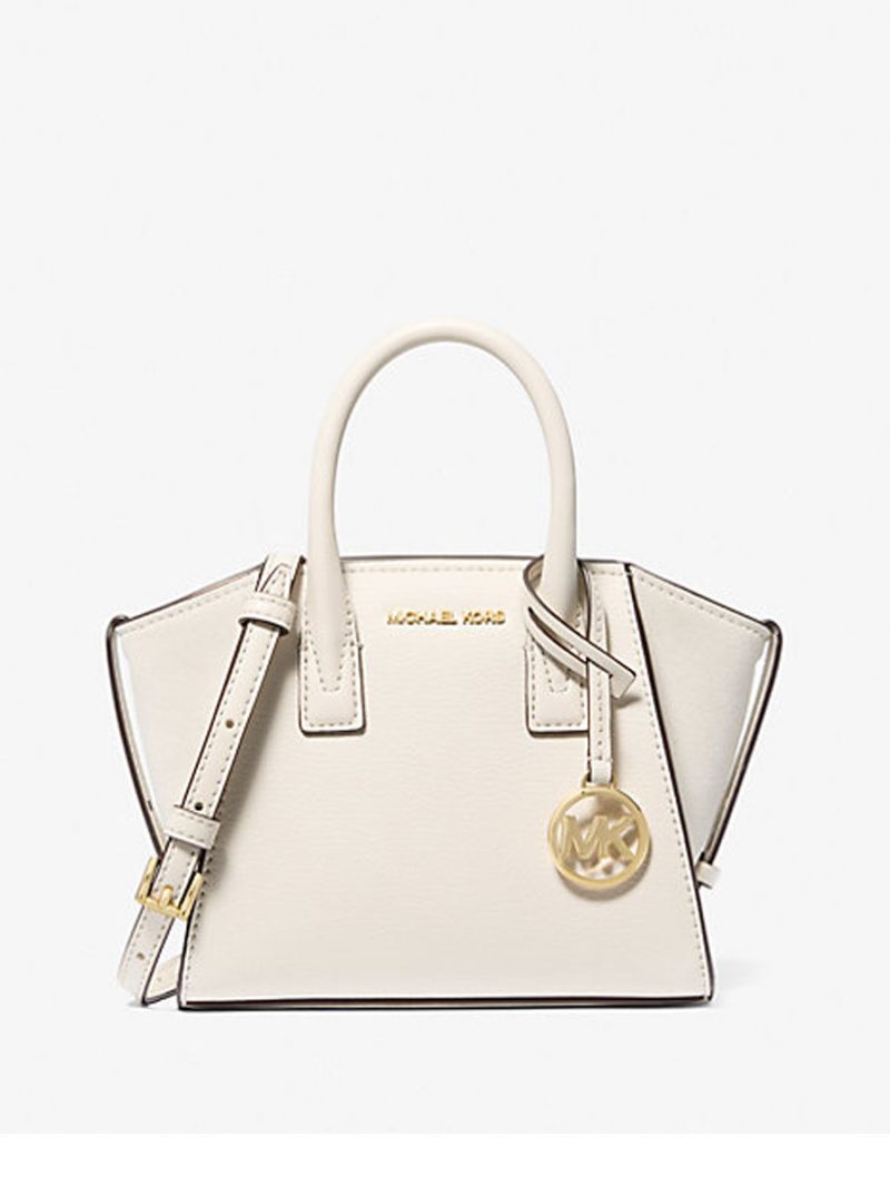 MICHAEL Michael Kors Avril Extra-Small Leather and Suede Satchel