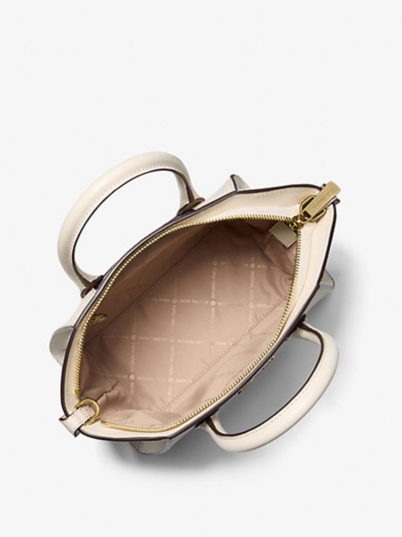 MICHAEL Michael Kors Avril Small Pebbled Leather Satchel - Image 2