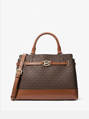 MICHAEL KORS Reed Large Signature Logo Satchel