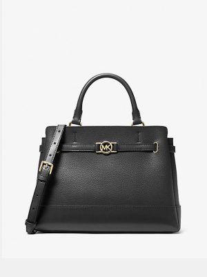 MICHAEL KORS Reed Large Pebbled Leather Satchel