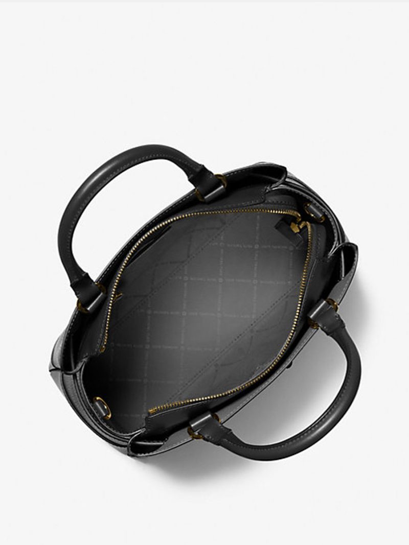 MICHAEL KORS Reed Large Pebbled Leather Satchel - Image 2