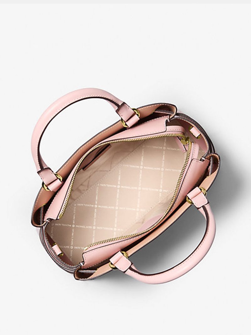 MICHAEL KORS Reed Large Pebbled Leather Satchel - Image 2