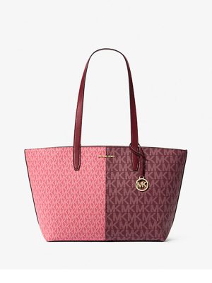 MICHAEL Michael Kors Jet Set Medium Two-Tone Logo Tote Bag