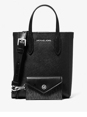 MICHAEL Michael Kors Vincent Extra-Small Saffiano Leather Crossbody Bag With Card Case