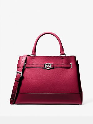 MICHAEL KORS Reed Large Pebbled Leather Satchel