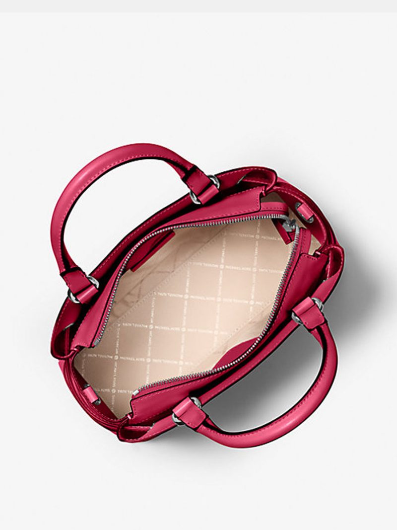 MICHAEL KORS Reed Large Pebbled Leather Satchel - Image 2