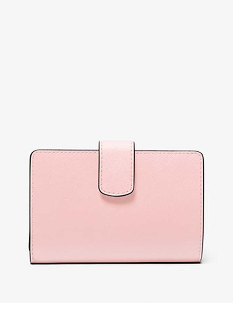 MICHAEL Michael Kors Medium Crossgrain Leather Wallet - Image 4