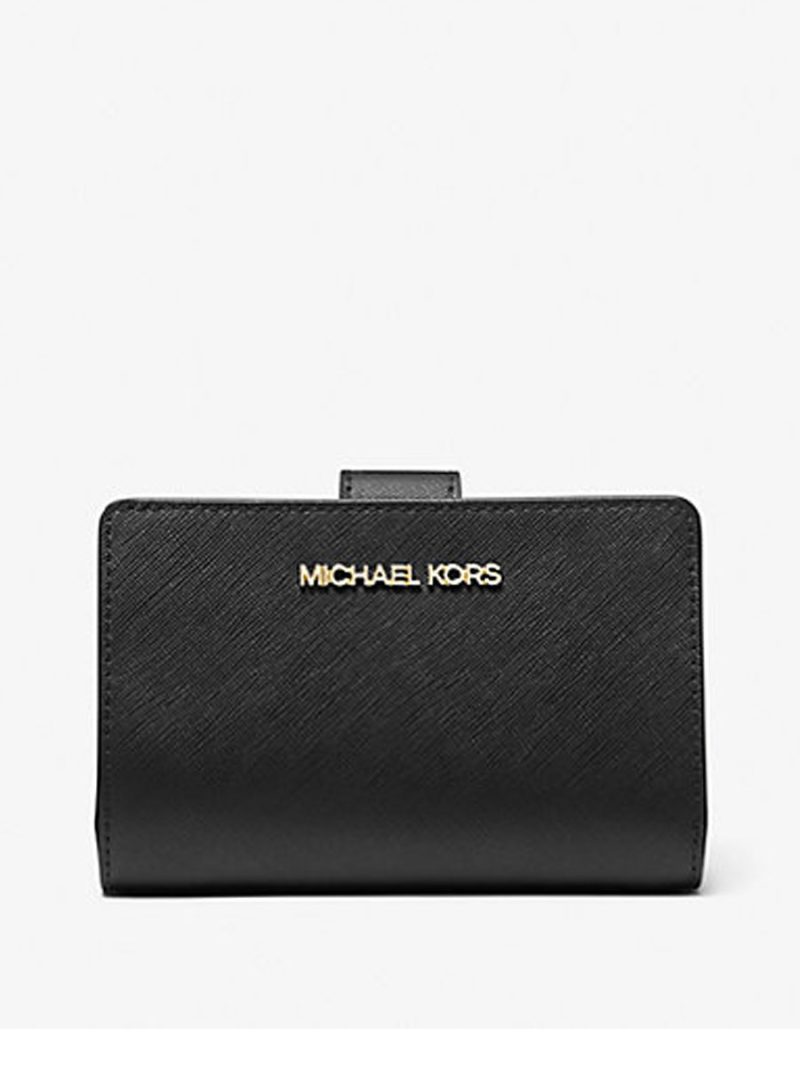 MICHAEL Michael Kors Medium Crossgrain Leather Wallet