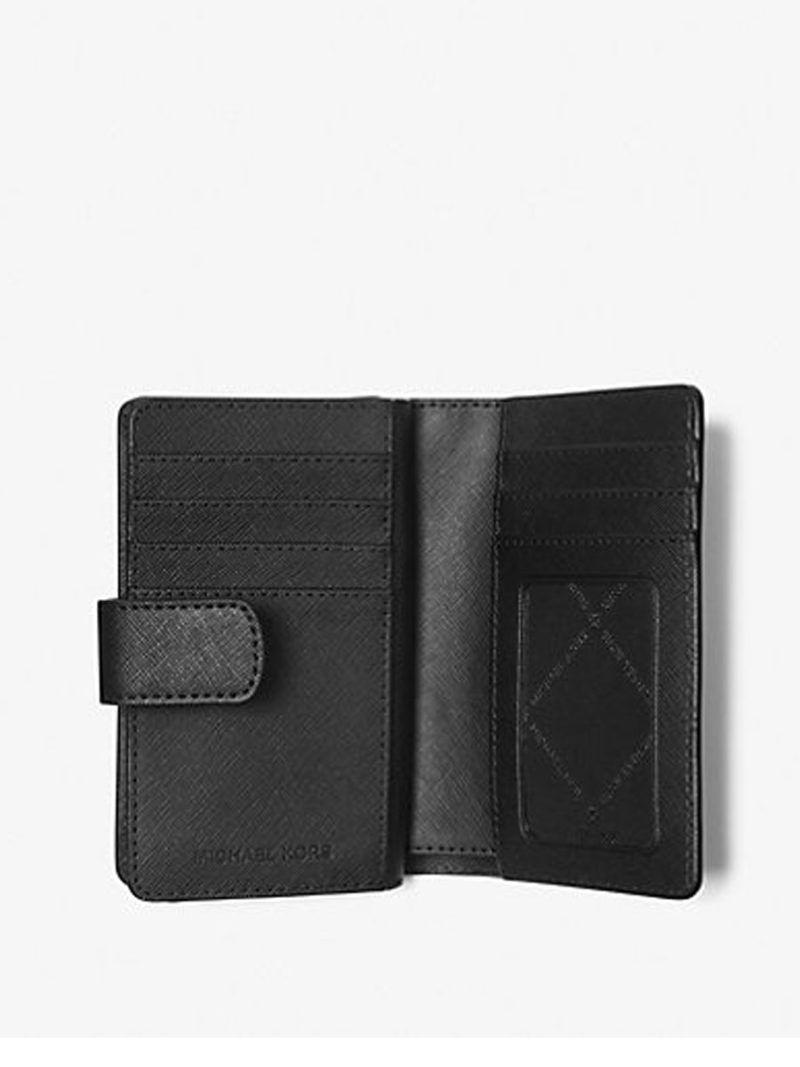 MICHAEL Michael Kors Medium Crossgrain Leather Wallet - Image 4