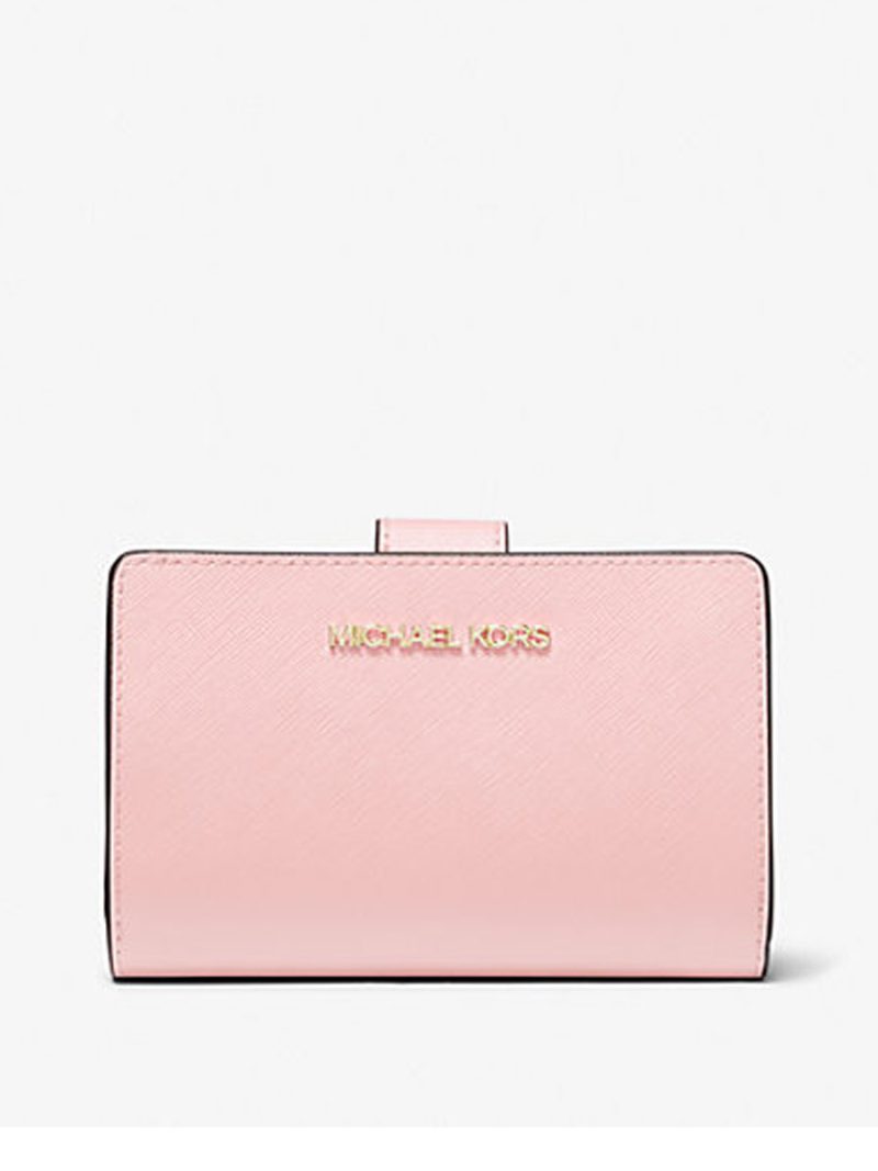 MICHAEL Michael Kors Medium Crossgrain Leather Wallet