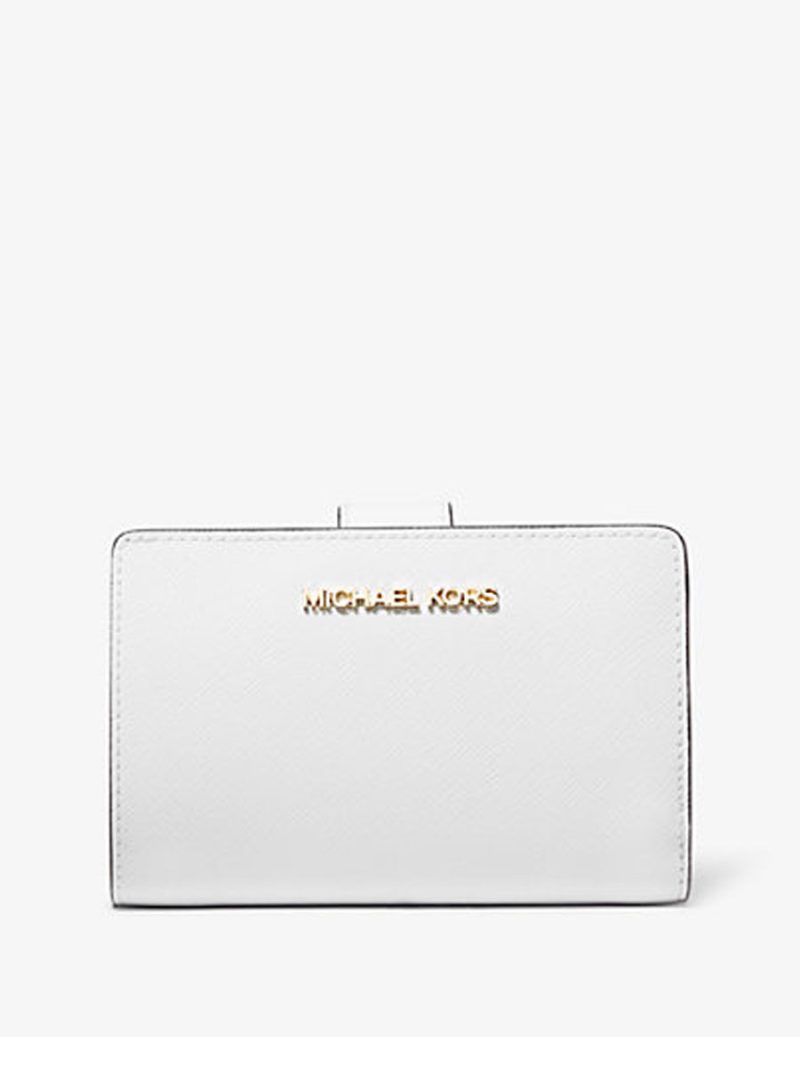 MICHAEL Michael Kors Medium Crossgrain Leather Wallet
