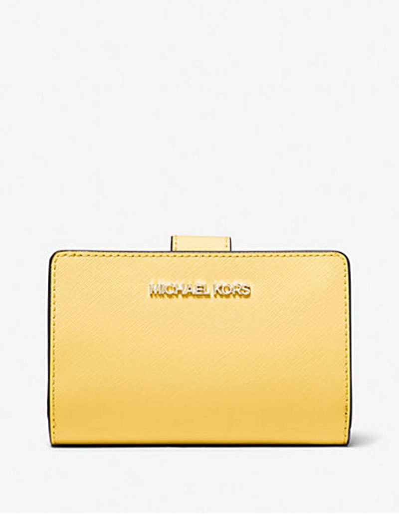 MICHAEL Michael Kors Medium Crossgrain Leather Wallet