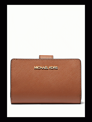 MICHAEL Michael Kors Medium Crossgrain Leather Wallet