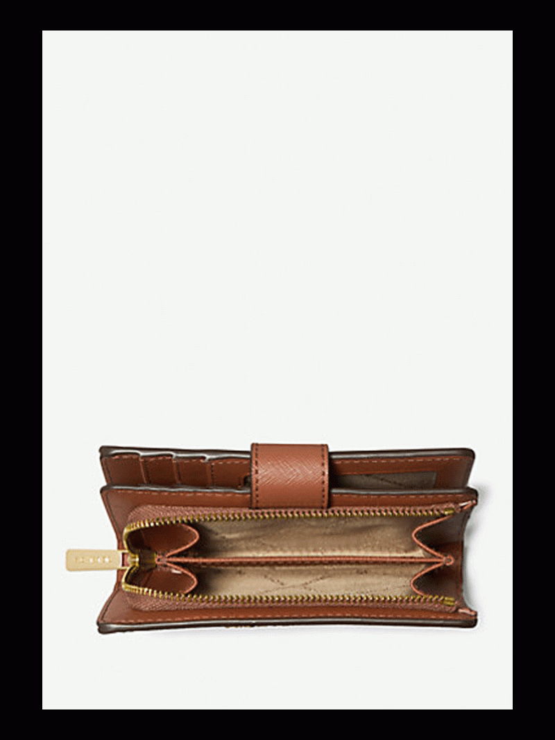 MICHAEL Michael Kors Medium Crossgrain Leather Wallet - Image 3