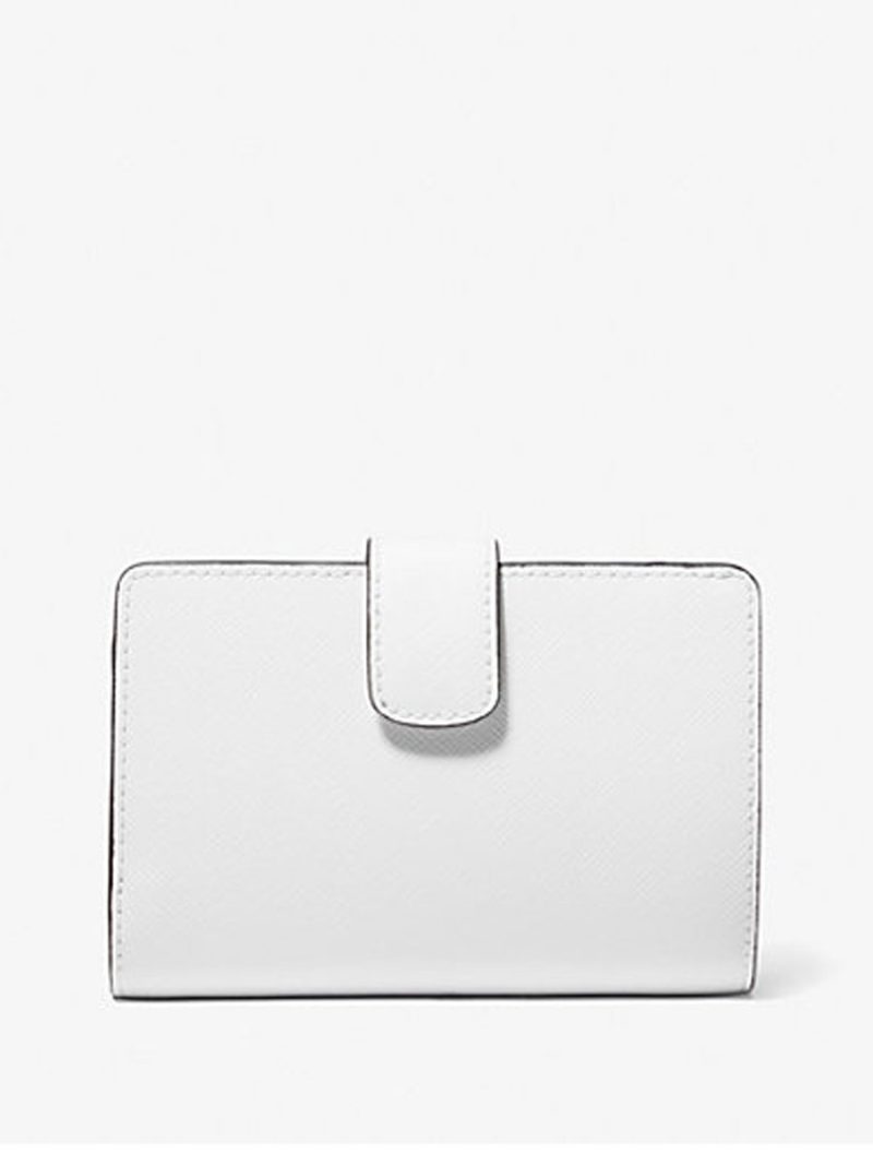MICHAEL Michael Kors Medium Crossgrain Leather Wallet - Image 3