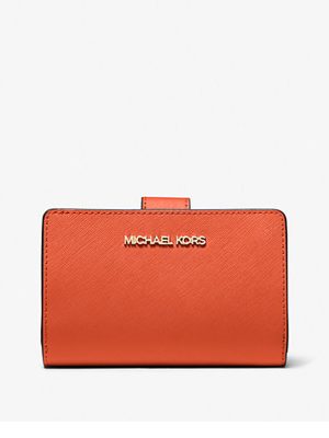 MICHAEL Michael Kors Medium Crossgrain Leather Wallet