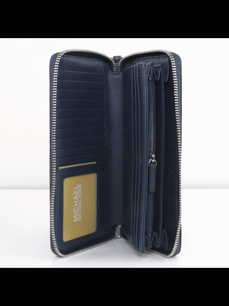 MICHAEL Michael Kors Large Pebbled Leather Continental Wallet - Image 2