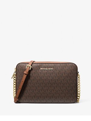MICHAEL Michael Kors Jet Set Large Printed Logo Crossbody Bag