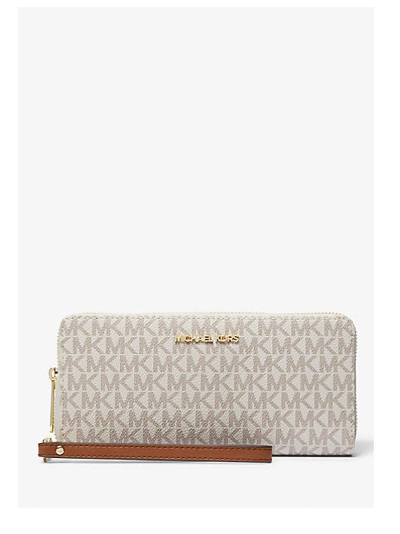 MICHAEL Michael Kors Jet Set Travel Large Logo Continental Wristlet