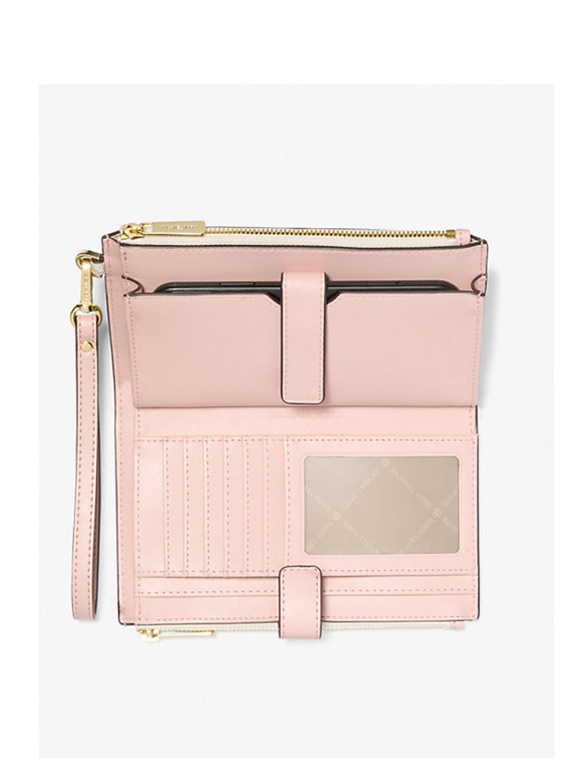 MICHAEL Michael Kors Jet Set Travel Signature Logo Smartphone Wallet - Image 2