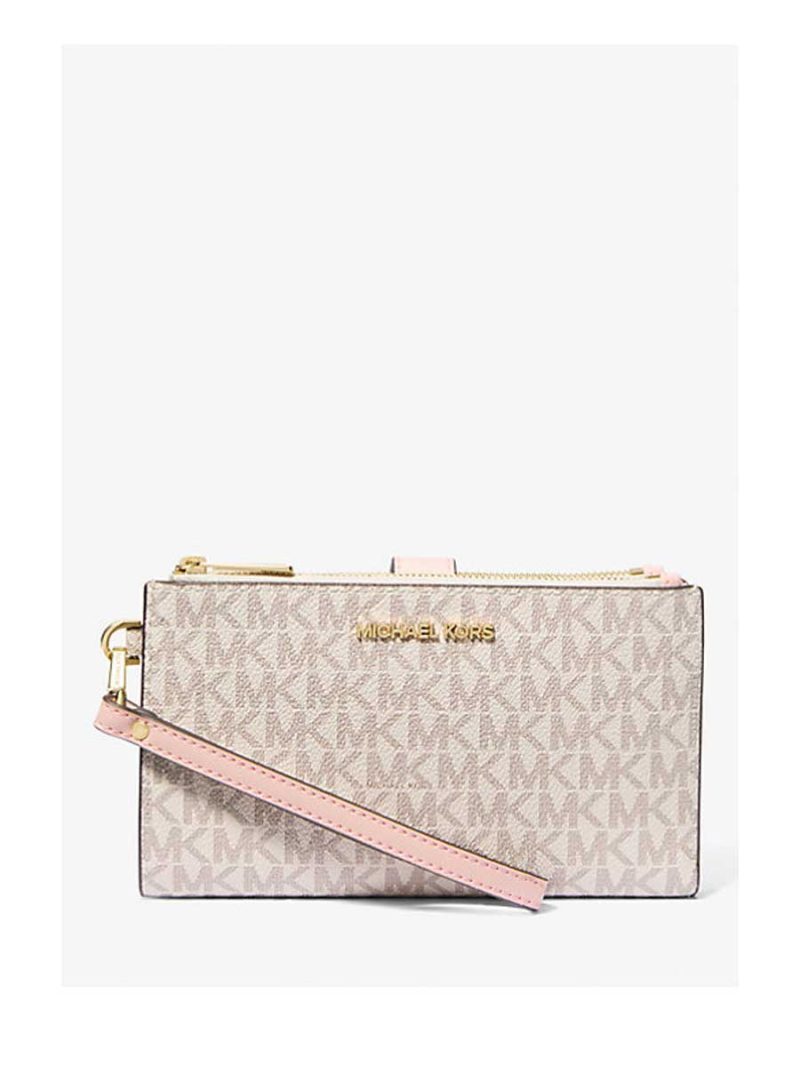 MICHAEL Michael Kors Jet Set Travel Signature Logo Smartphone Wallet