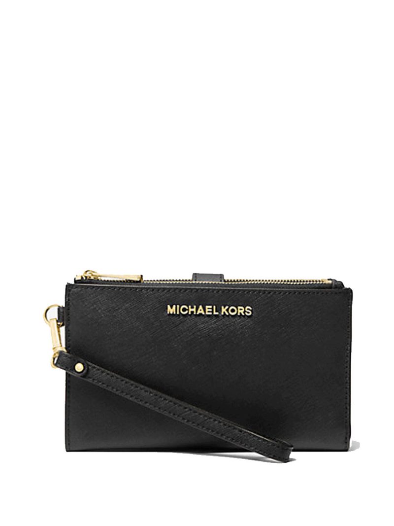MICHAEL Michael Kors Jet Set Large Leather Smartphone Wristlet Wallet