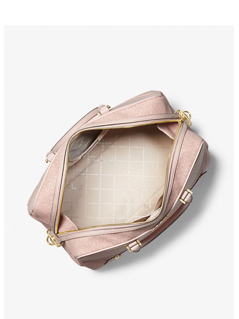 MICHAEL Michael Kors Large Logo Weekender Bag - Image 2