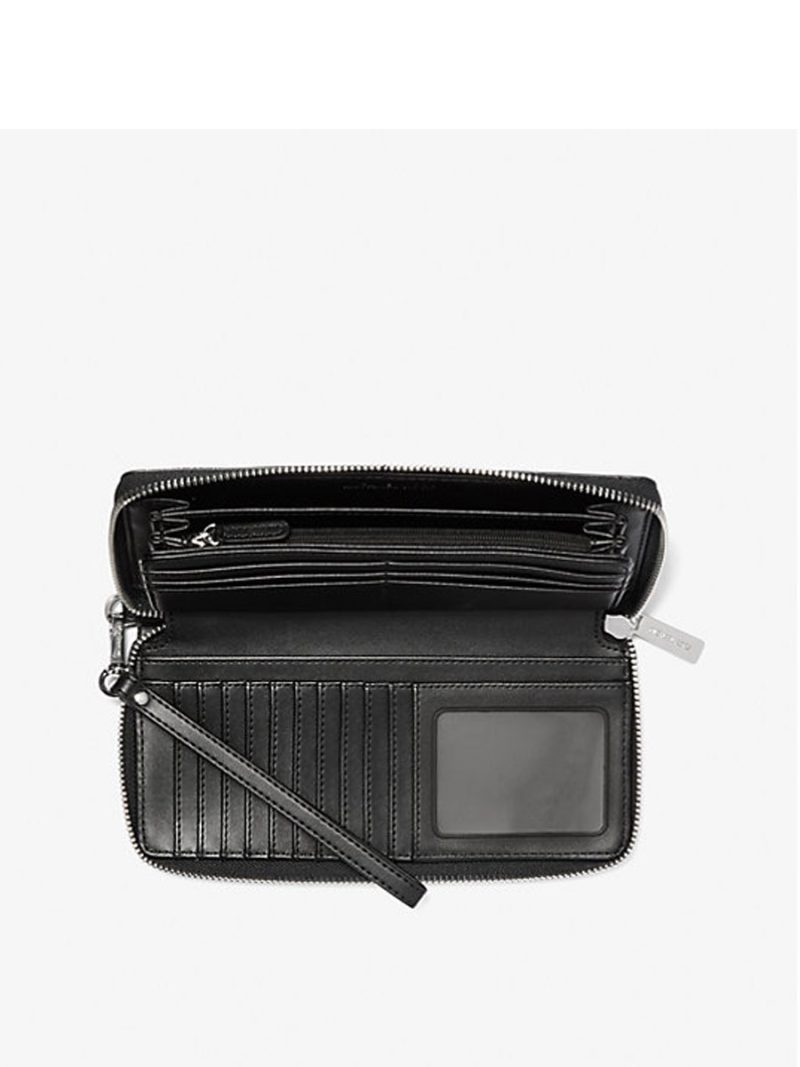 MICHAEL Michael Kors Jet Set Travel Large Signature Logo Continental Wallet - Image 2
