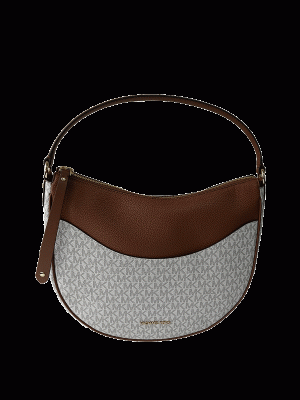 MICHAEL Michael Kors Dover Large Signature Logo Shoulder Bag