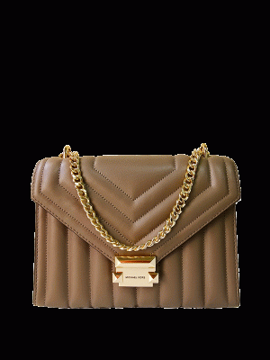 MICHAEL Michael Kors Whitney Medium Quilted Leather Convertible Shoulder Bag