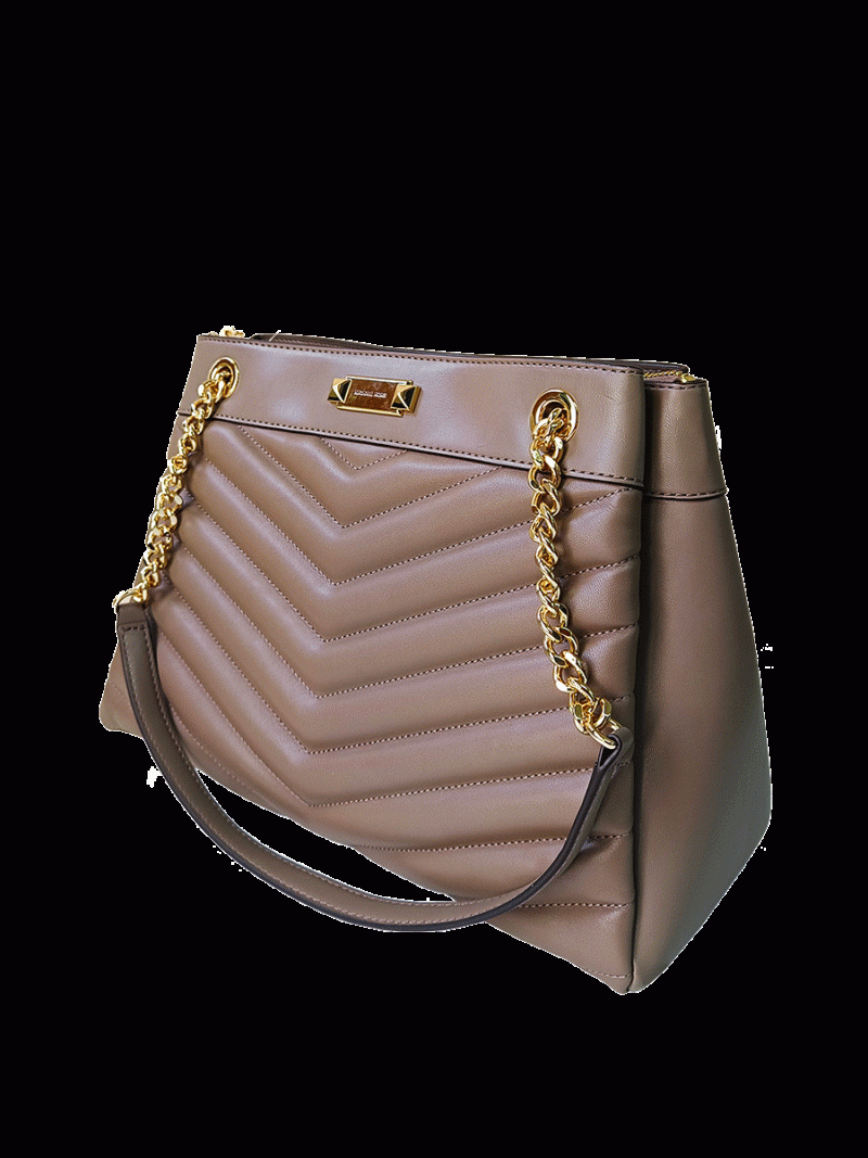 MICHAEL Michael Kors Whitney Medium Quilted Tote Bag - Image 3