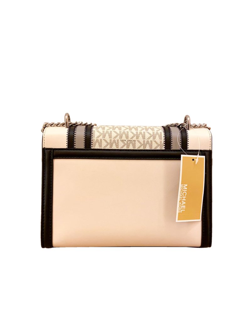 MICHAEL Michael Kors Whitney Medium Color-Block and Signature Logo Shoulder Bag - Image 3