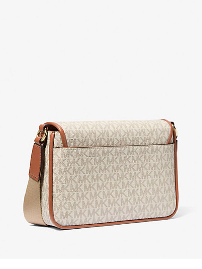 MICHAEL Michael Kors Bradshaw Medium Signature Logo Messenger Bag - Image 3